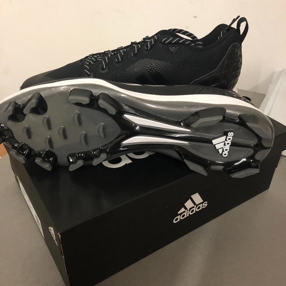 adidas Power Alley 5 TPU Baseball Cleats - NIB - Picture 3 of 3